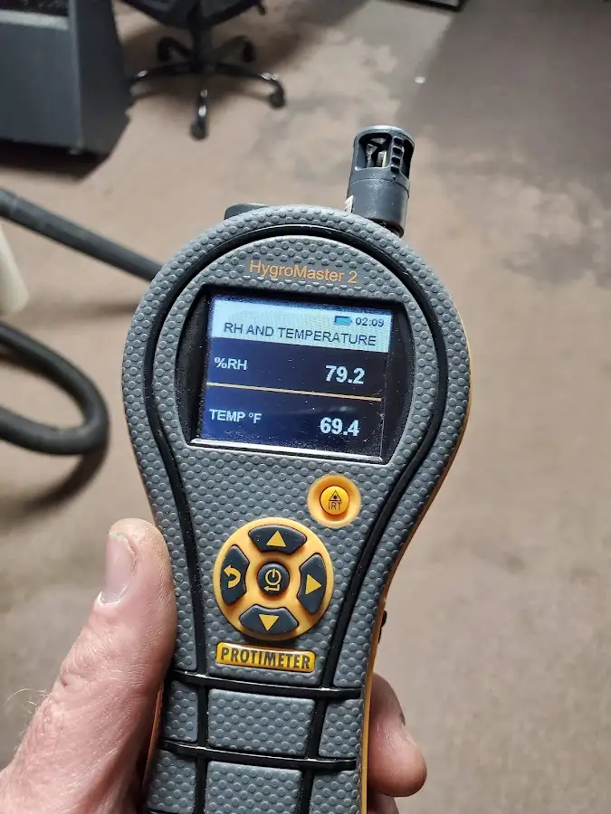 Moisture meter humidity assessment for Mold Remediation & Removal in Roselle